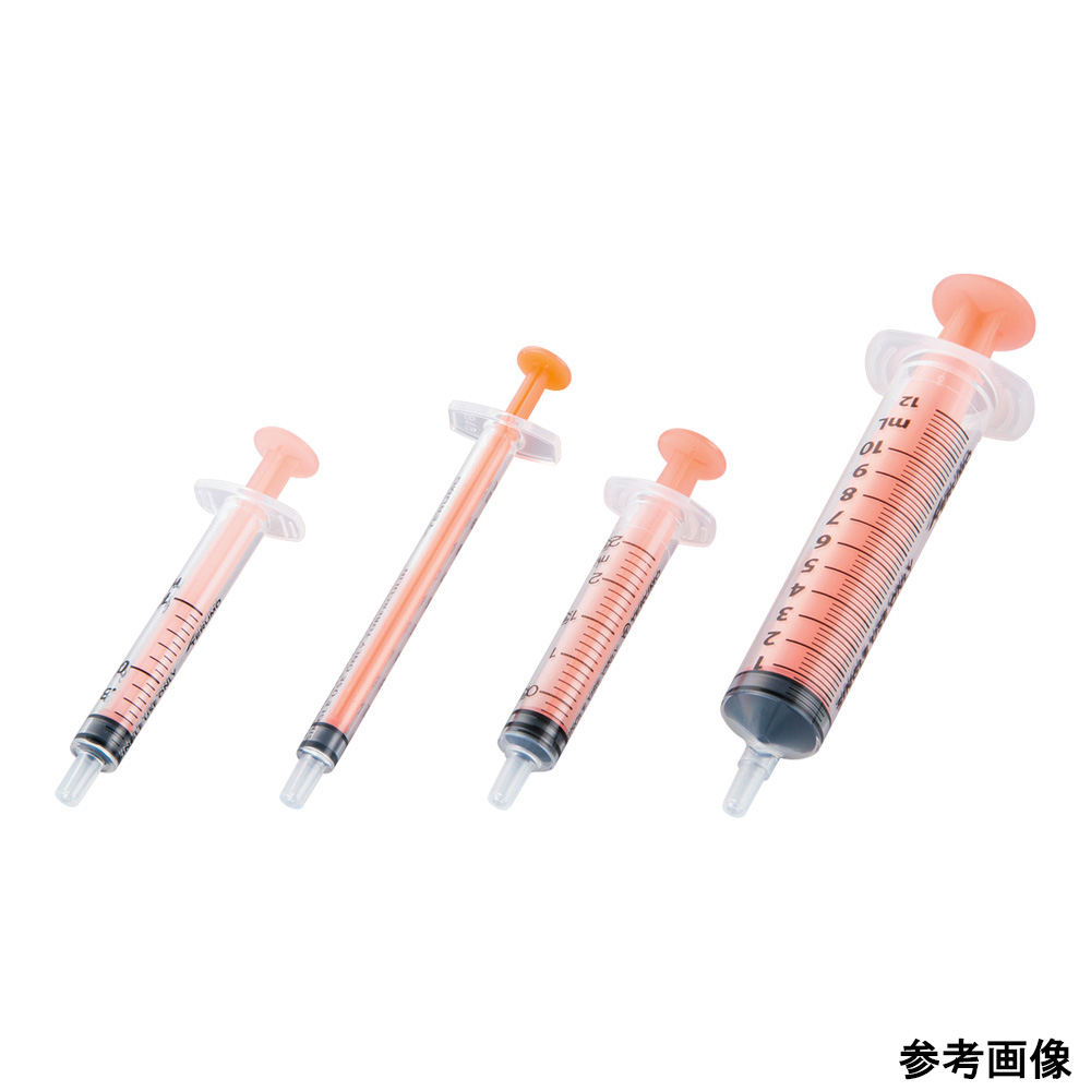 9-1402-01 テルモシリンジ®色付押子タイプ（針なし）横口 20mL 赤 50本