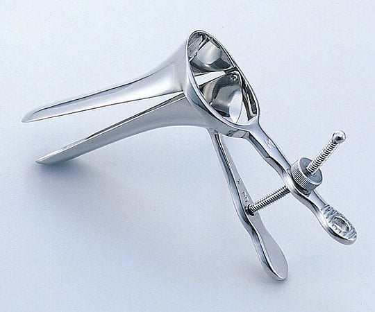 0-4210-01 クスコ式膣鏡 ステンレス S 【AXEL】 アズワン