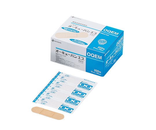 0-8024-03 オーキューバンエコ™ Mサイズ200枚 OQEM 【AXEL】 アズワン
