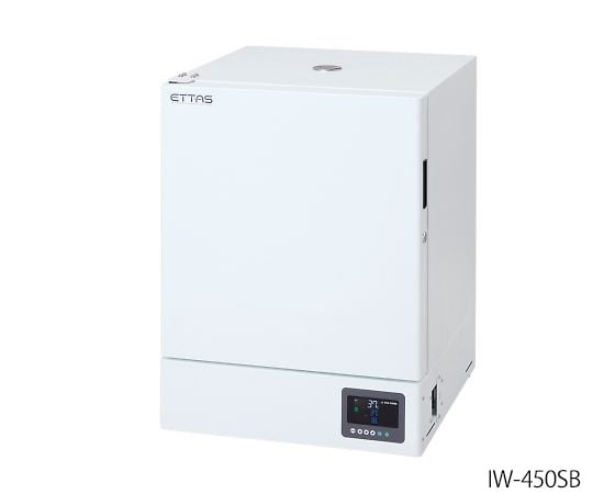 1-9007-32 ETTAS インキュベーター（スチールタイプ） IW-450SB 【AXEL