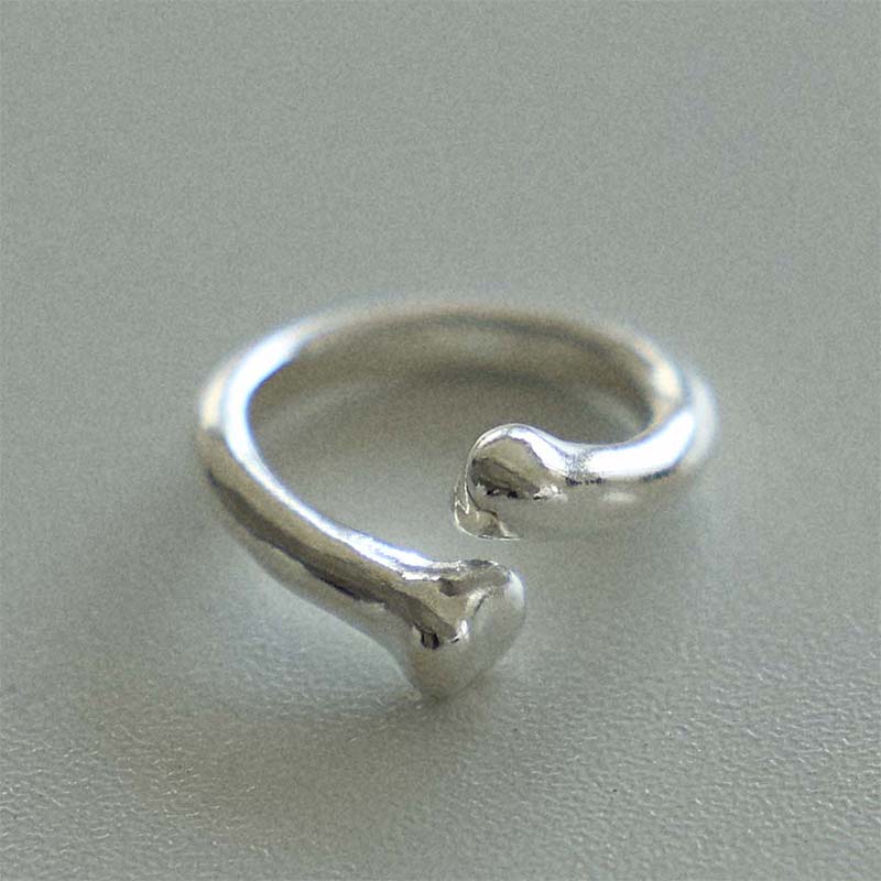 オニキス＆シルバービーズブレスレット