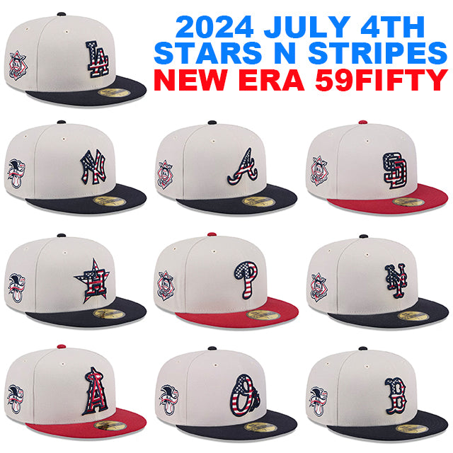 独立記念日モデル ニューエラ キャップ 59FIFTY MLB 2024 JULY 4TH