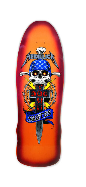 メタリカ×米スケートボード・ブランド「ドッグタウン」がコラボ