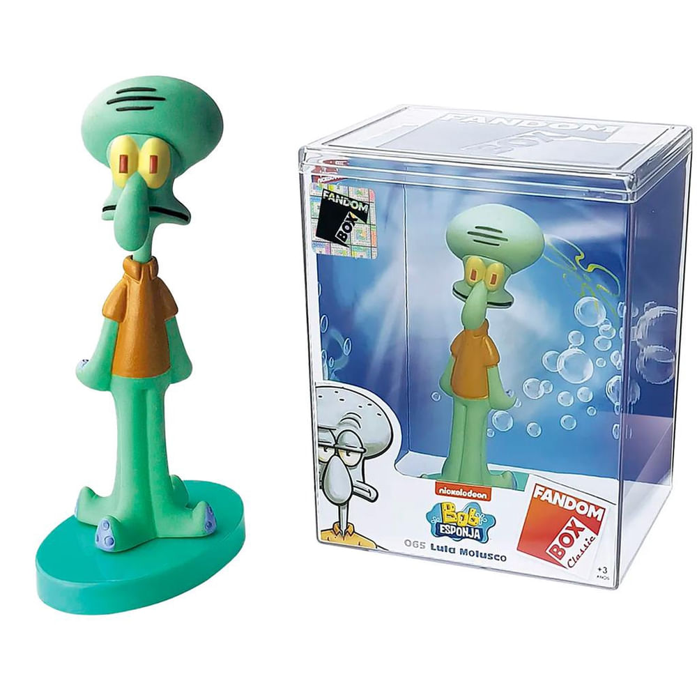 Fandom Box 065 Lula Molusco Bob Esponja Colecionável - Lider