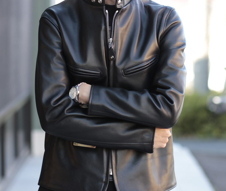 10分でできる】Schottの革ジャンを最速で柔らかくする方法｜愛知県小牧