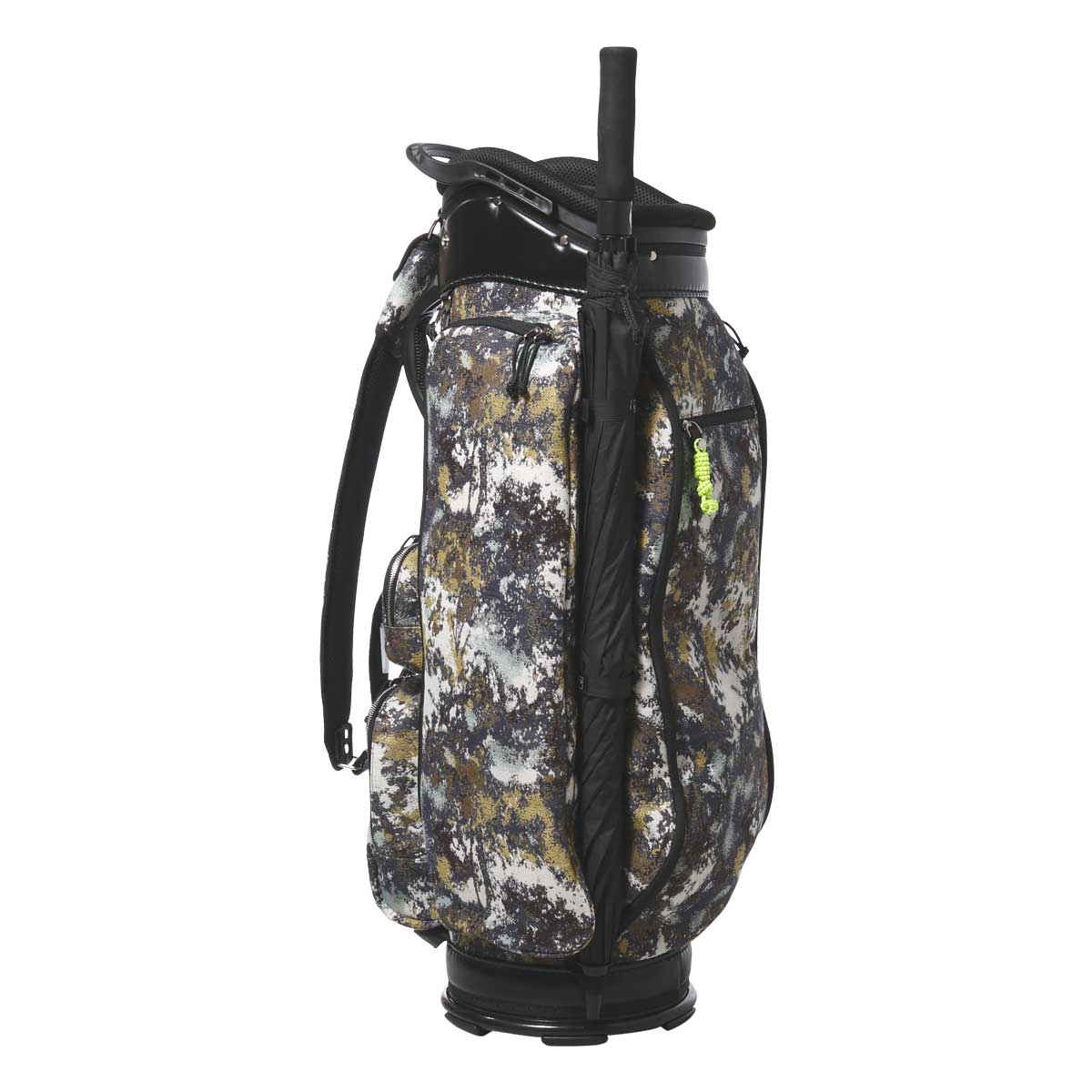 マニウノ MANIUNO キャディバッグ ホワイトグレー 定価13万 マニウノの