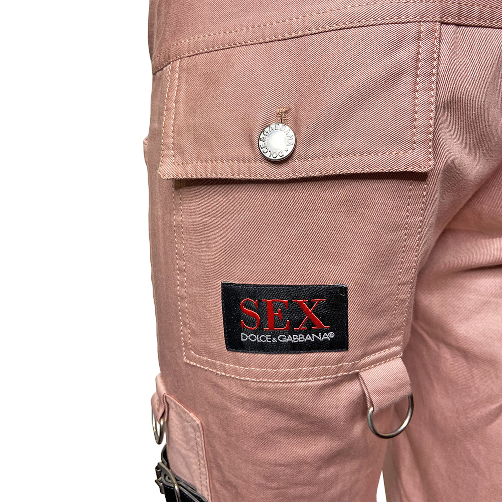 Dolce & Gabbana 2003 Runway Sex Bondage Pants - 38 – Angeles Vintage