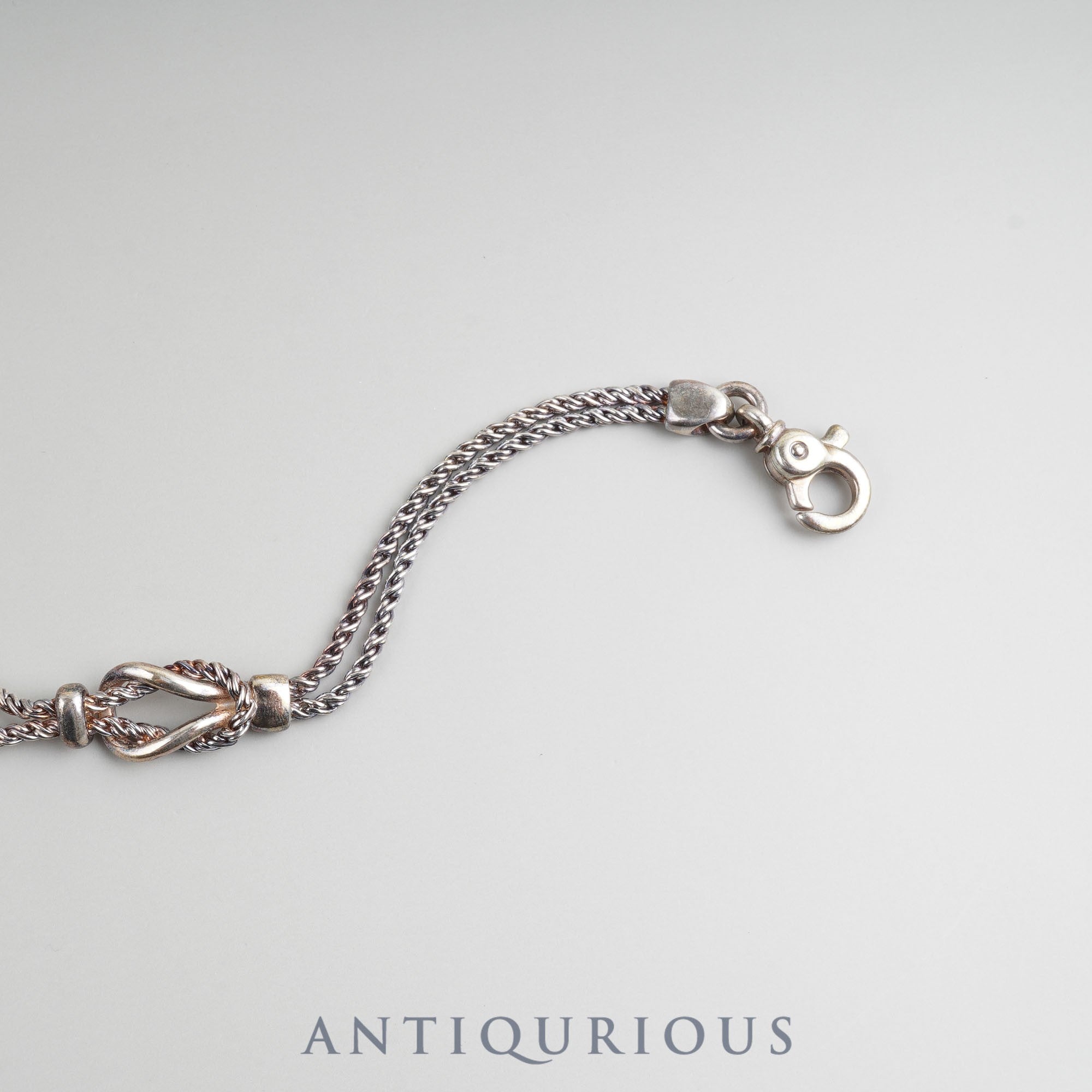 ティファニー ブレスレット センターノットダブルロープ SV925 | 東京