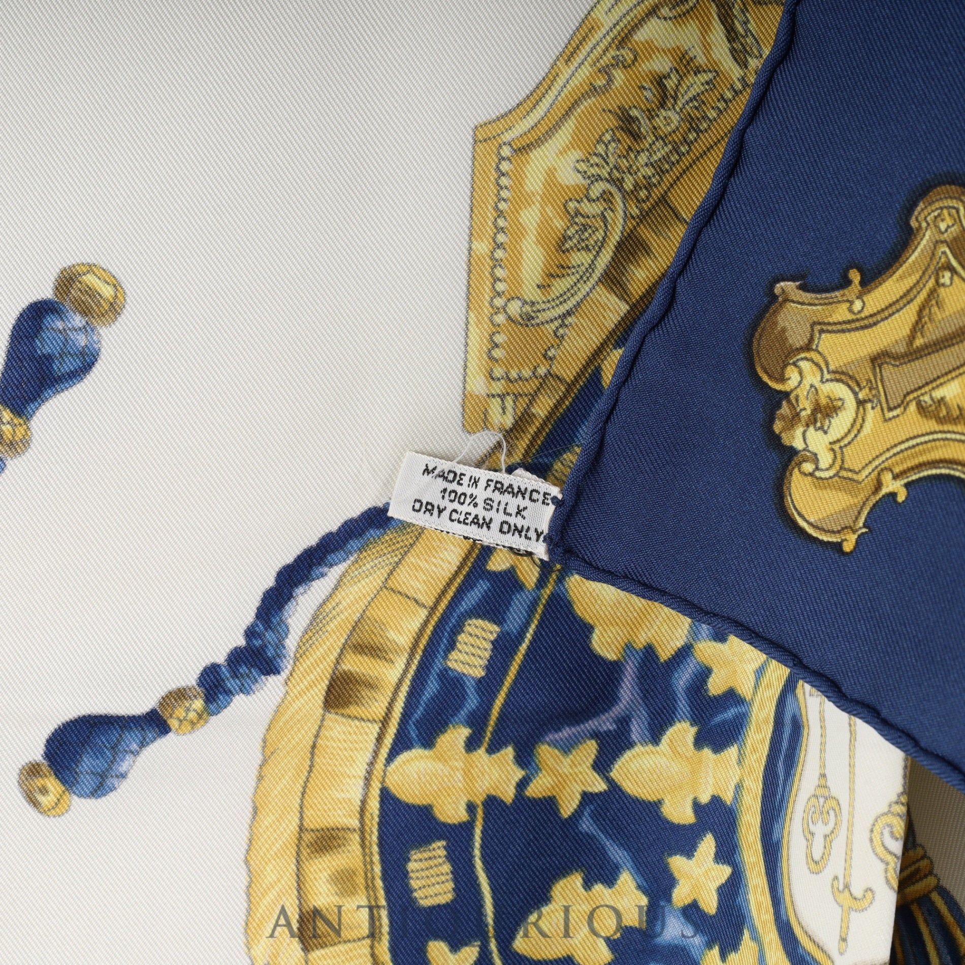 エルメス スカーフ カレ90 LES CLES 鍵 SILK100% | 東京銀座の