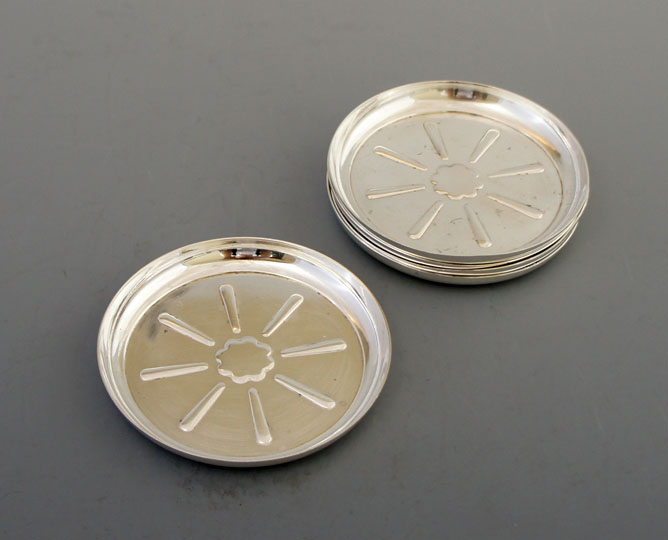 ティファニー「コースター5枚セット」《アンティックかとう》