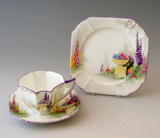 シェリー「クイーンアン ティーセット」《アンティックかとう》