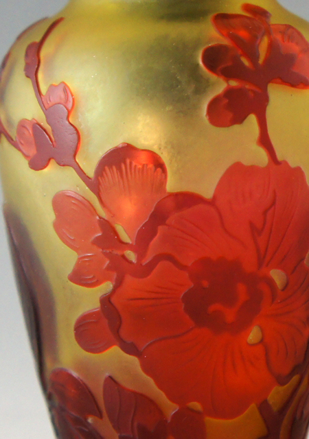 エミール・ガレ「桜文様 常夜燈」《アンティックかとう》