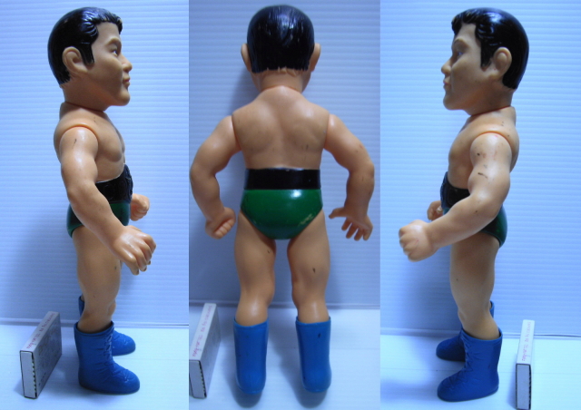 アントニオ猪木 ソフビ 24cm 当時物 希少 ブルマァク 日本プロレス