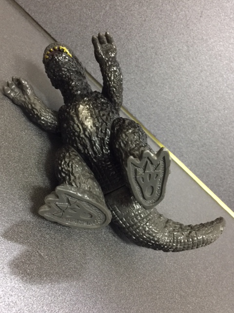 ポピー ゴジラ（足型あり） キングザウルスシリーズ ソフビ人形 体長