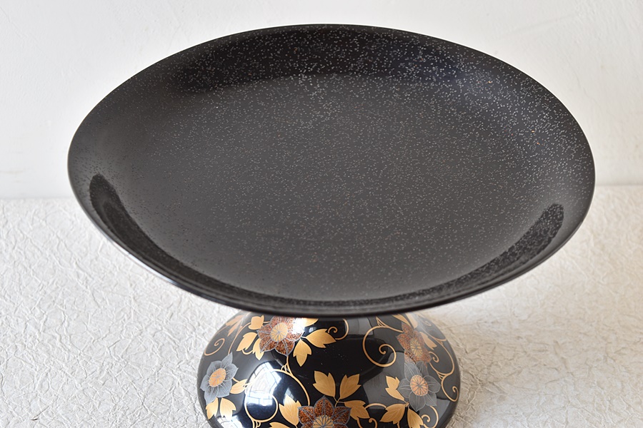 鉄線唐草蒔絵高月 - 生活骨董と古布のアンティークショップ antique TANTRA