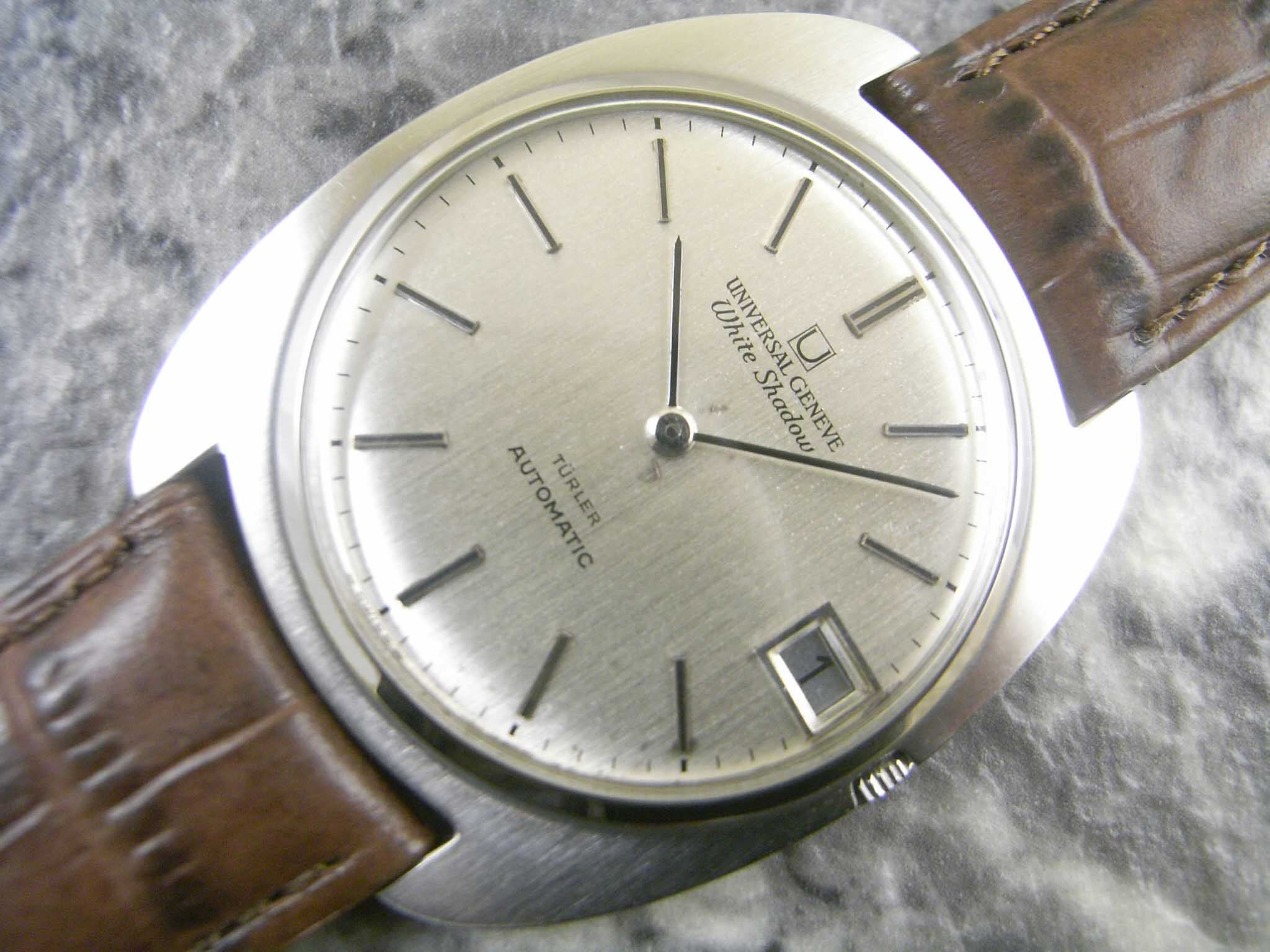 ユニバーサル UNIVERSAL ホワイトシャドウ | アンティーク時計の販売