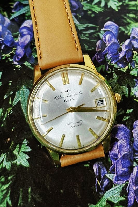 シチズン・ジェット・オートデータールーキー・紳士自動巻き【ジェット