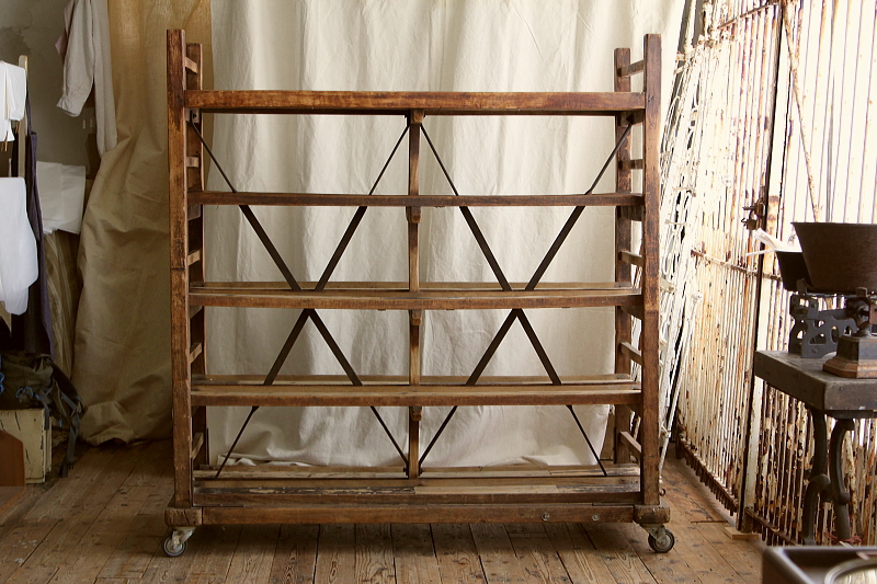 アンティークブレッドラック フランス ベルギー ブーランジェリー