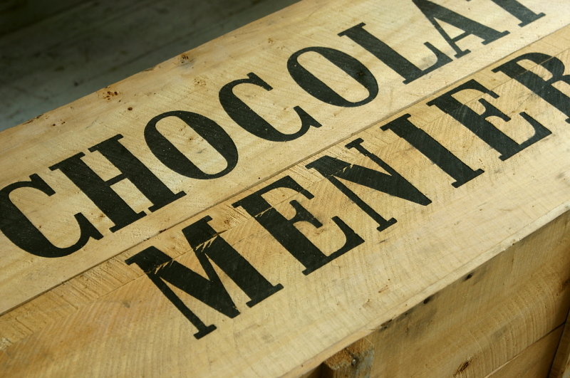 アンティーク木箱 フランス ショコラムニエ 【Antiques Truffle 京都