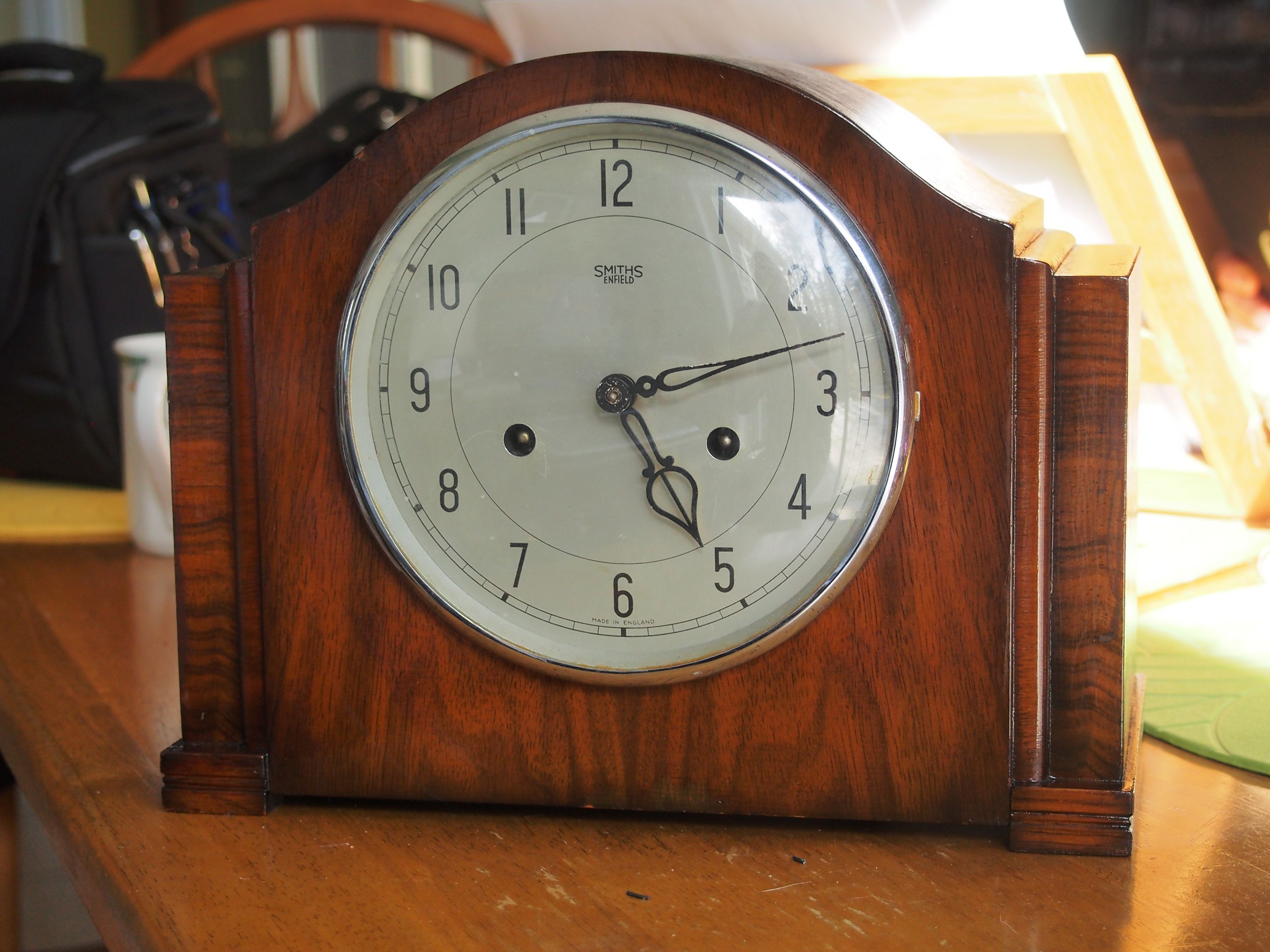 Update on Smiths Enfield clock – Antique and Vintage Mechanical Clocks