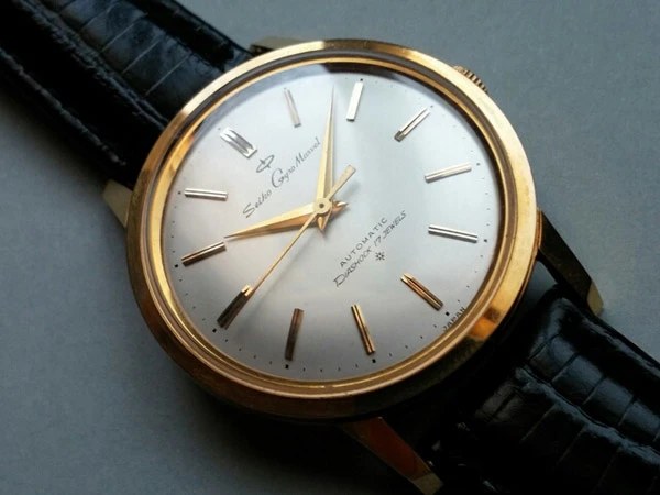 JA-0425| セイコー ジャイロマーベル 未使用保管品 希少SD文字盤 自動