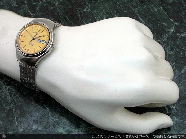 JA-0481| セイコー V.F.A. 3823-7001 アンティーク ダイヤル ダブル