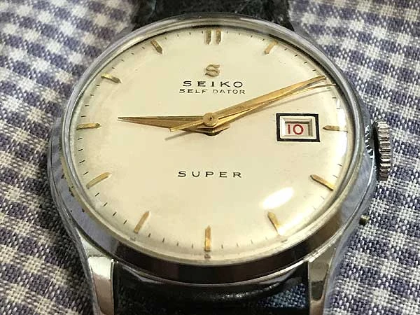 JA-1654| seiko super self dator セイコー スーパーセルフデータ 手