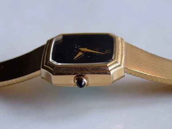 JA-1823| セイコー エクセリーヌ 紫金石/ブラックオニキス文字盤 SEIKO