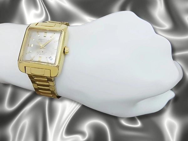 JA-3095| シチズン ジェット オートデーター 21石 AD12021 角型