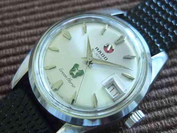 HA-4446| ラドー 美品 RADO グリーンホース 41石 オートマチック SS