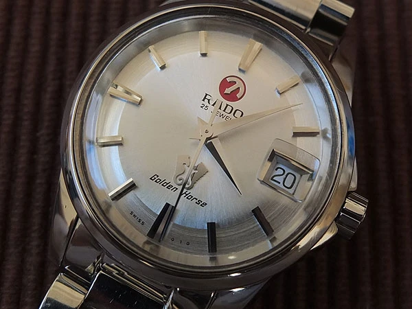 HB-0084| ラドー RADO ゴールデンホース 限定品 復刻版 シルバー文字盤