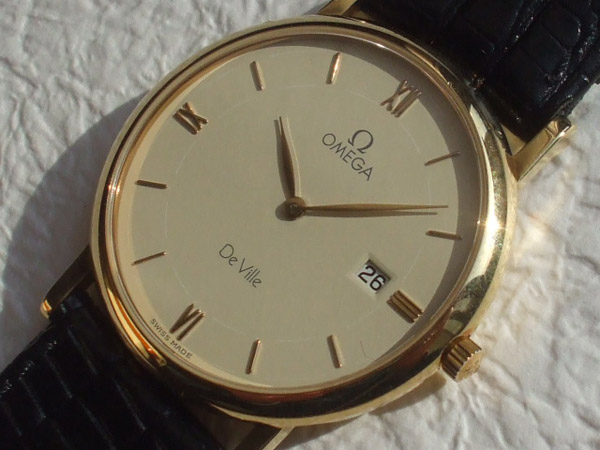 O-7359| オメガ OMEGA デ・ビル 18K金無垢 メンズサイズ