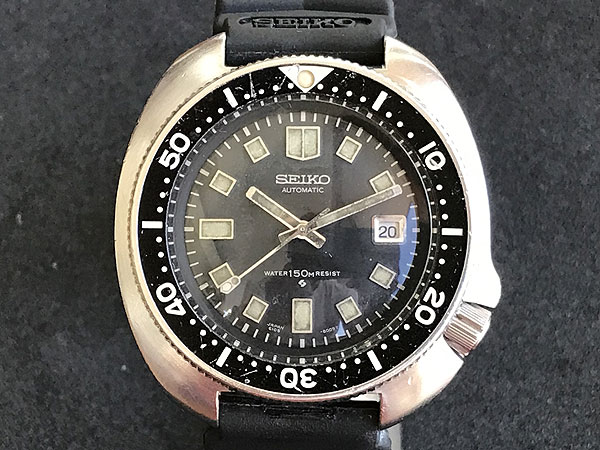 JA-2350| セイコー 通称植村ダイバー セカンドモデル 6105-8110 後期型