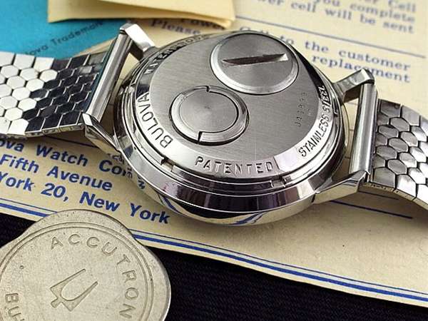 ブローバ アキュトロン スペースビュー音叉時計 外箱・内箱 ギャ