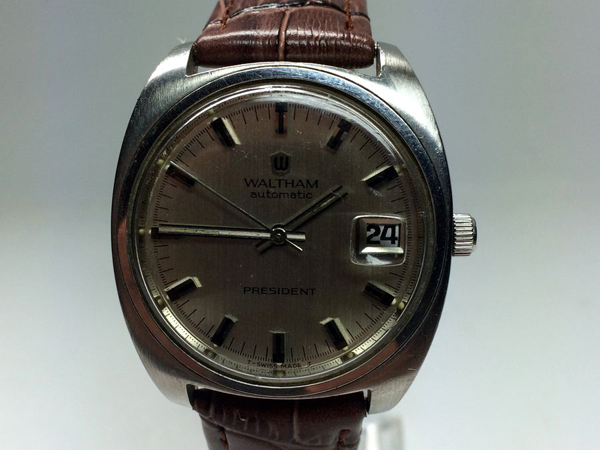 ウォルサム プレジデント 25石 自動巻き 1970年代 | アンティー