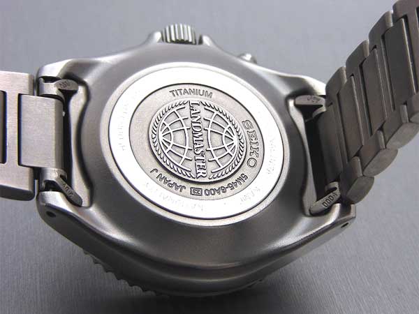 セイコーランドマスター AGS チタン ONEPIECE TITANIUM 5M45-6A00