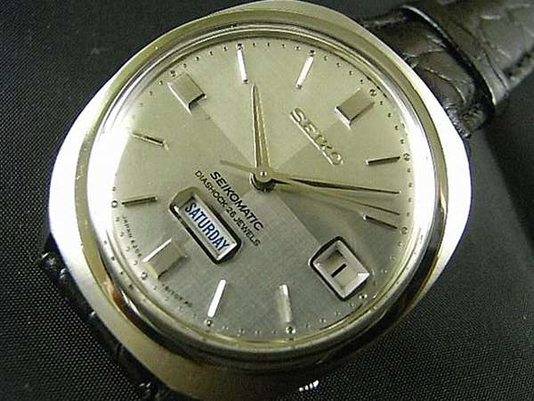 セイコー セイコーマチック ウィークデーター シルバーユニーク