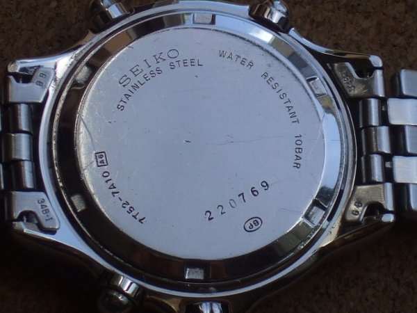 セイコー スピードマスター 1/100秒 クォーツ クロノグラフ | アン