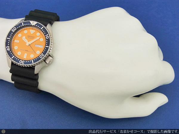 セイコー SEIKO ダイバー 150m オレンジダイヤル 6458-600A クオーツ