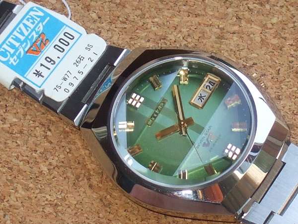 シチズン セブンスターV2 未使用品 BOX・取説・値札付 CITIZEN 7面