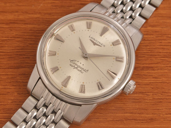 ロンジン LONGINES コンクエスト ファーストモデル 希少SSブレス Ref