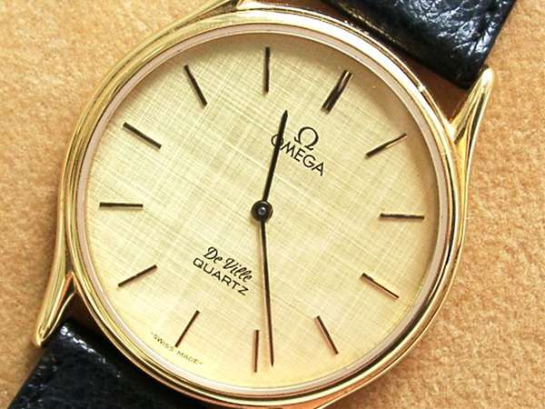 オメガ デ・ビル クオーツ メンズ OMEGA De・Ville・QUARTZ ラウンド