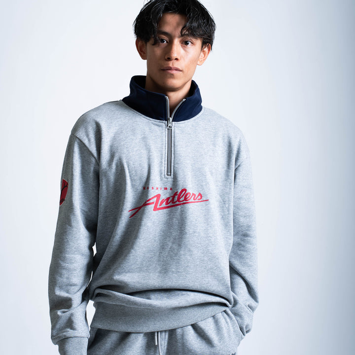 ハーフジップスウェット（全2色） – 鹿島アントラーズFC - 公式