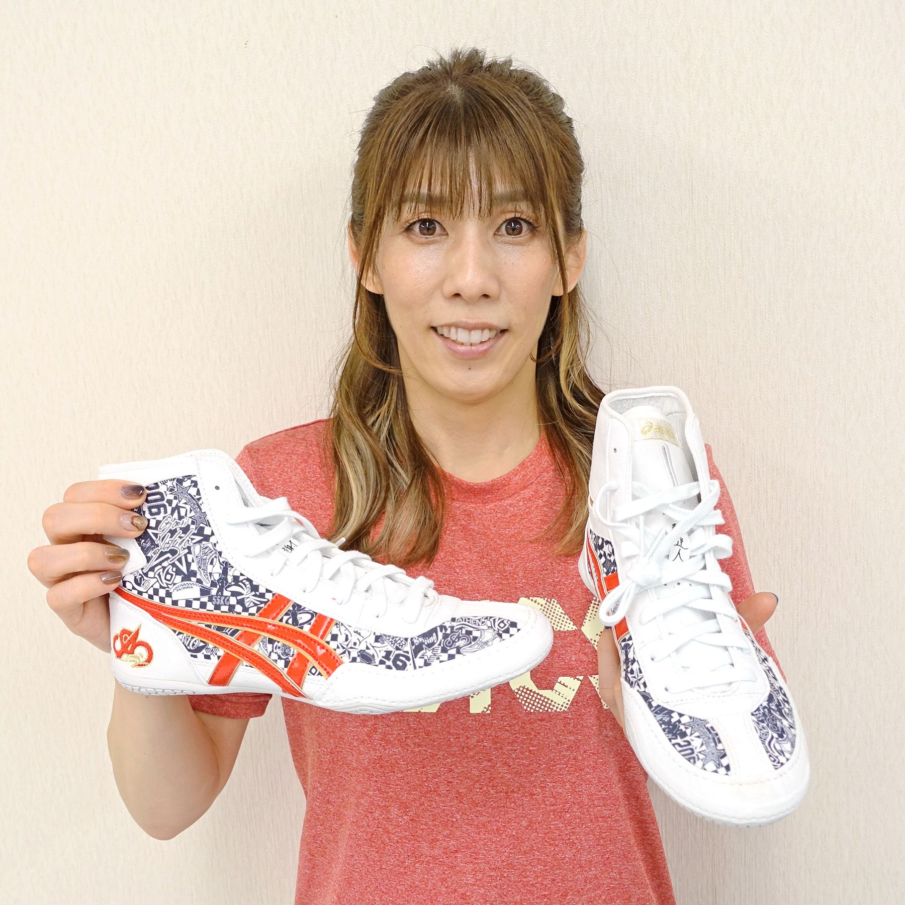 元レスリング女子日本代表 吉田沙保里さんシグネチャーモデルの