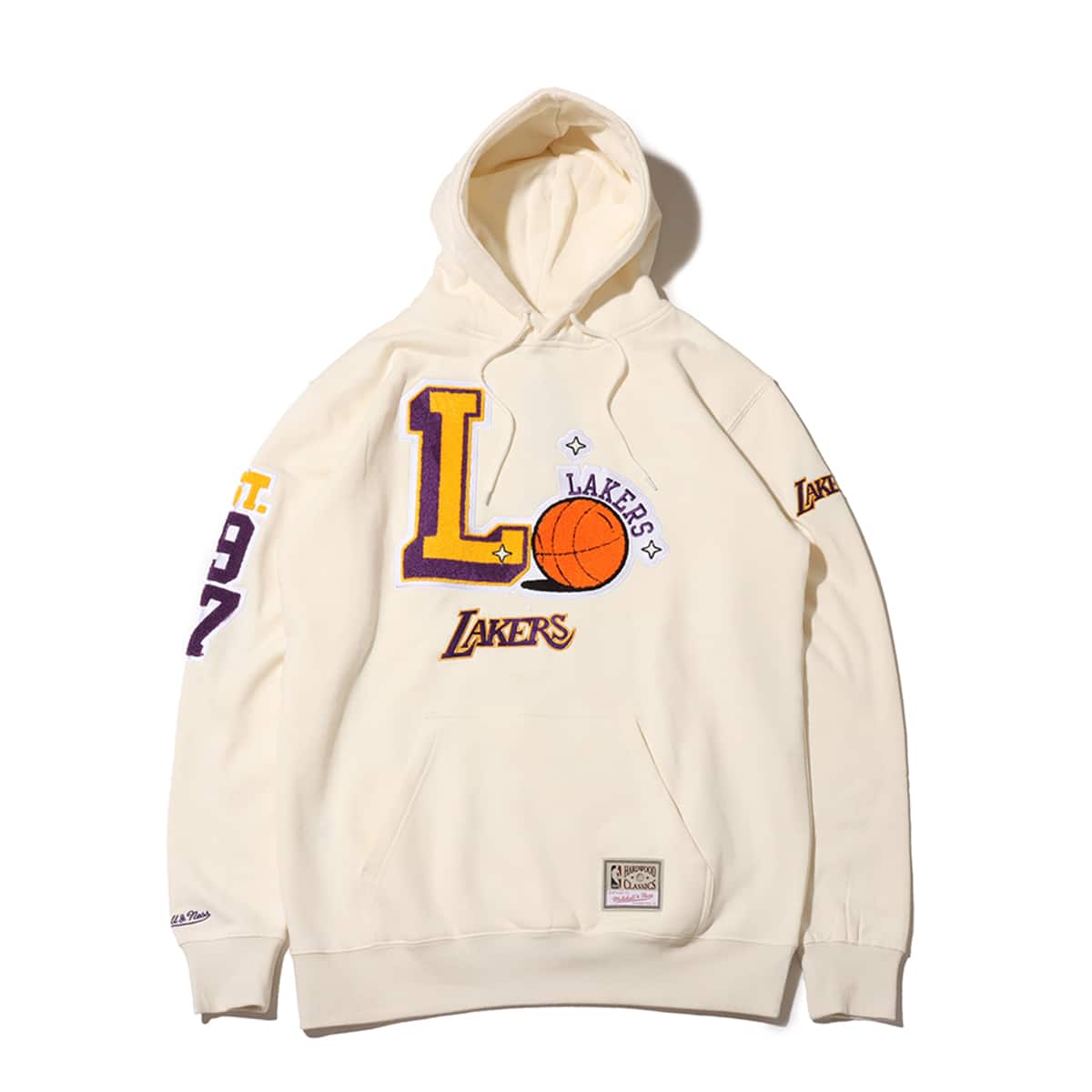 Mitchell & Ness NBA SSWAGGER HOODIE LAKERS CREAM（ミッチェル&ネス