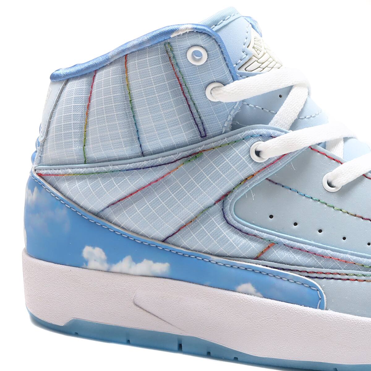 JORDAN BRAND JORDAN 2 RETRO SP CELESTINE BLUE/WHITE-MULTI-COLOR