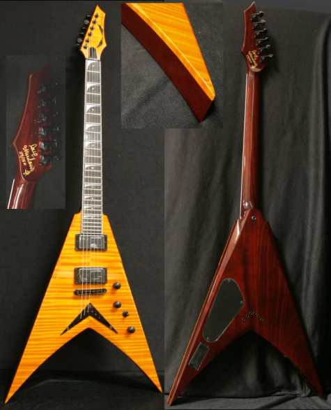 MEGADETH's DAVE MUSTAINE Demonstrates VMNT Signature Guitar (Video