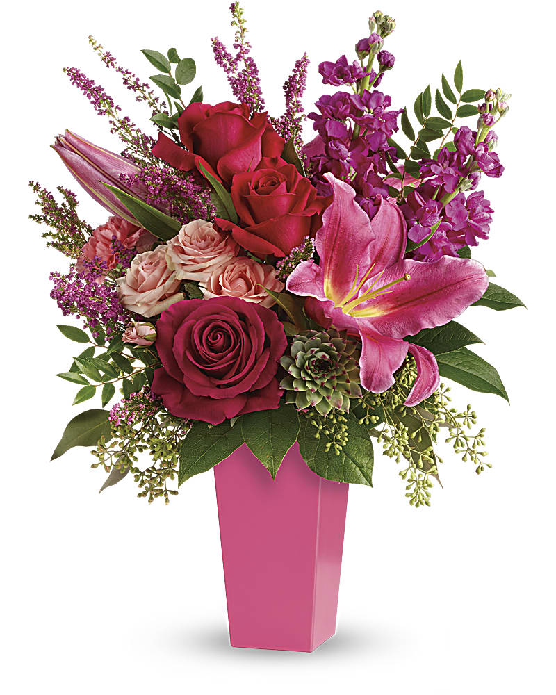 Forever Fuchsia Bouquet in Hampstead MD - Petals Flowers & Gifts, LLC