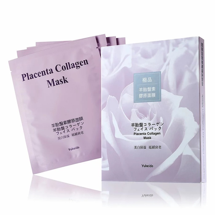 極品プラセンタコラーゲンフェイスパック(ユケイドー)の通販・口コミ