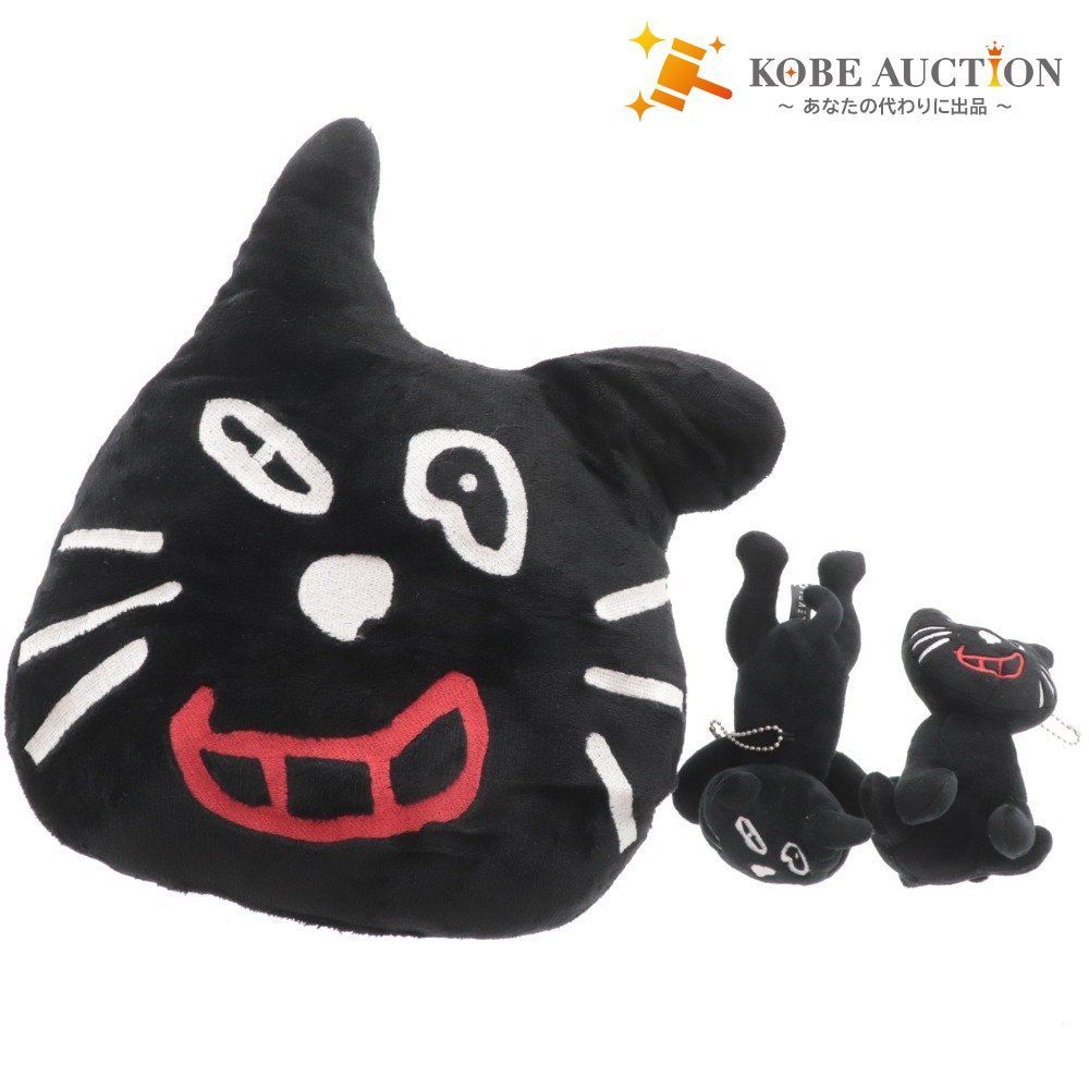 □ キヨ猫 クッション ぬいぐるみ 3点セット まとめ売り ゲーム実況者